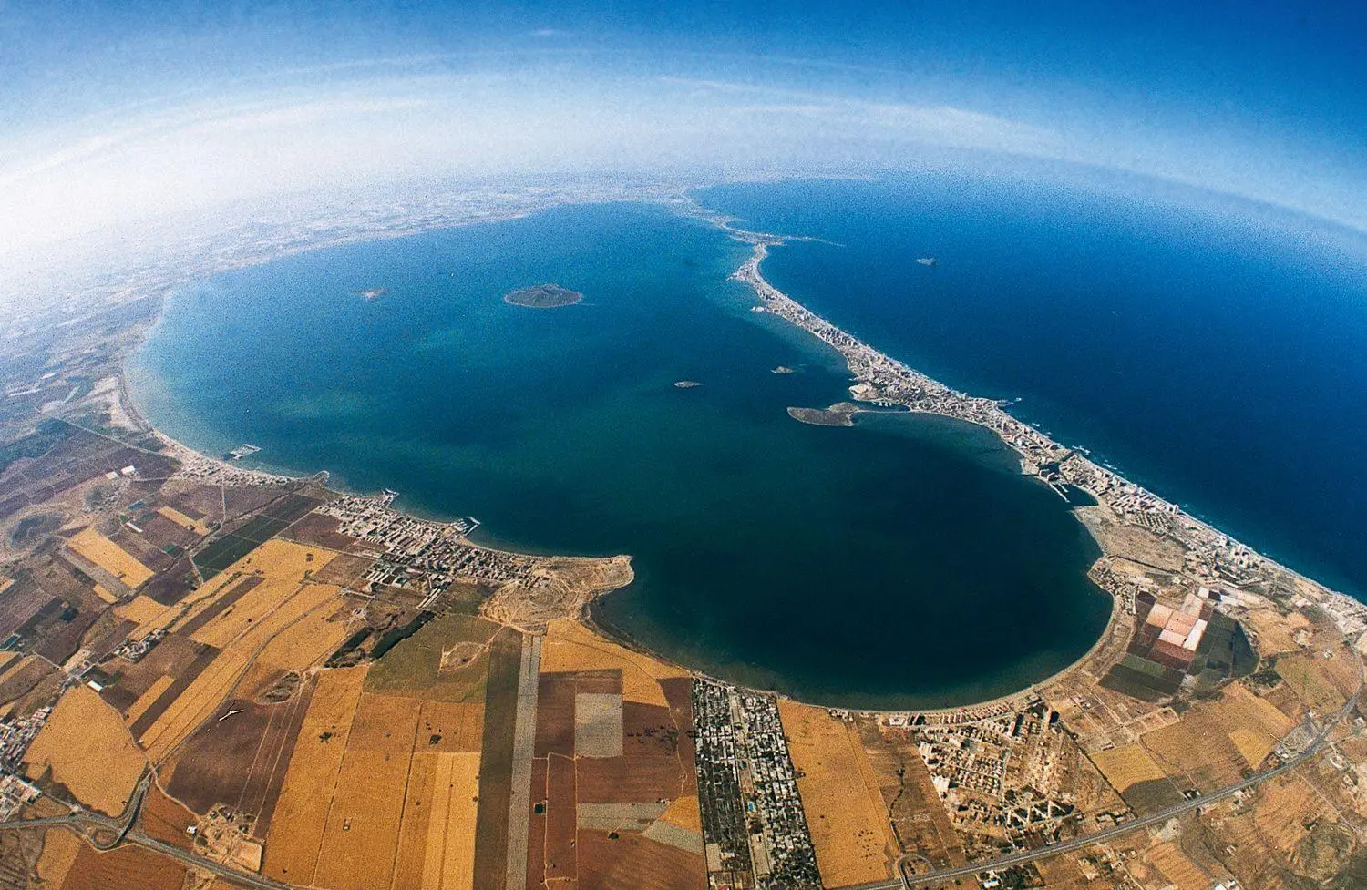 Campervan motorhome route in Costa Calida, Region of Murcia. Two seas on one coastline