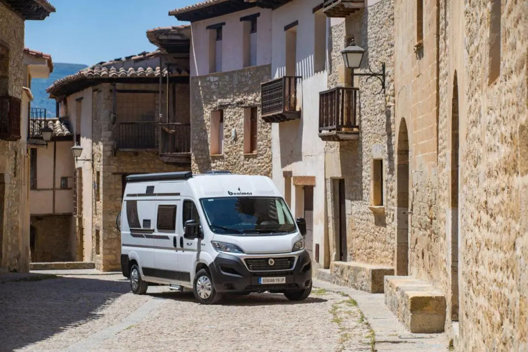 Campervan motorhome route through the Community of Madrid