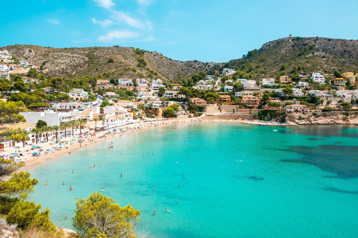 moraira foto autocaravana playas alicante