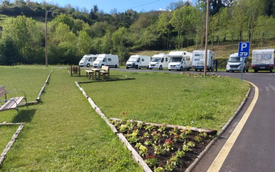 Salas (Asturias) potencia el turismo de autocaravanas con mejoras en su área de pernocta