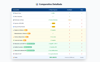 Mapa Furgocasa: la alternativa definitiva a Park4Night para quienes viajamos en autocaravana