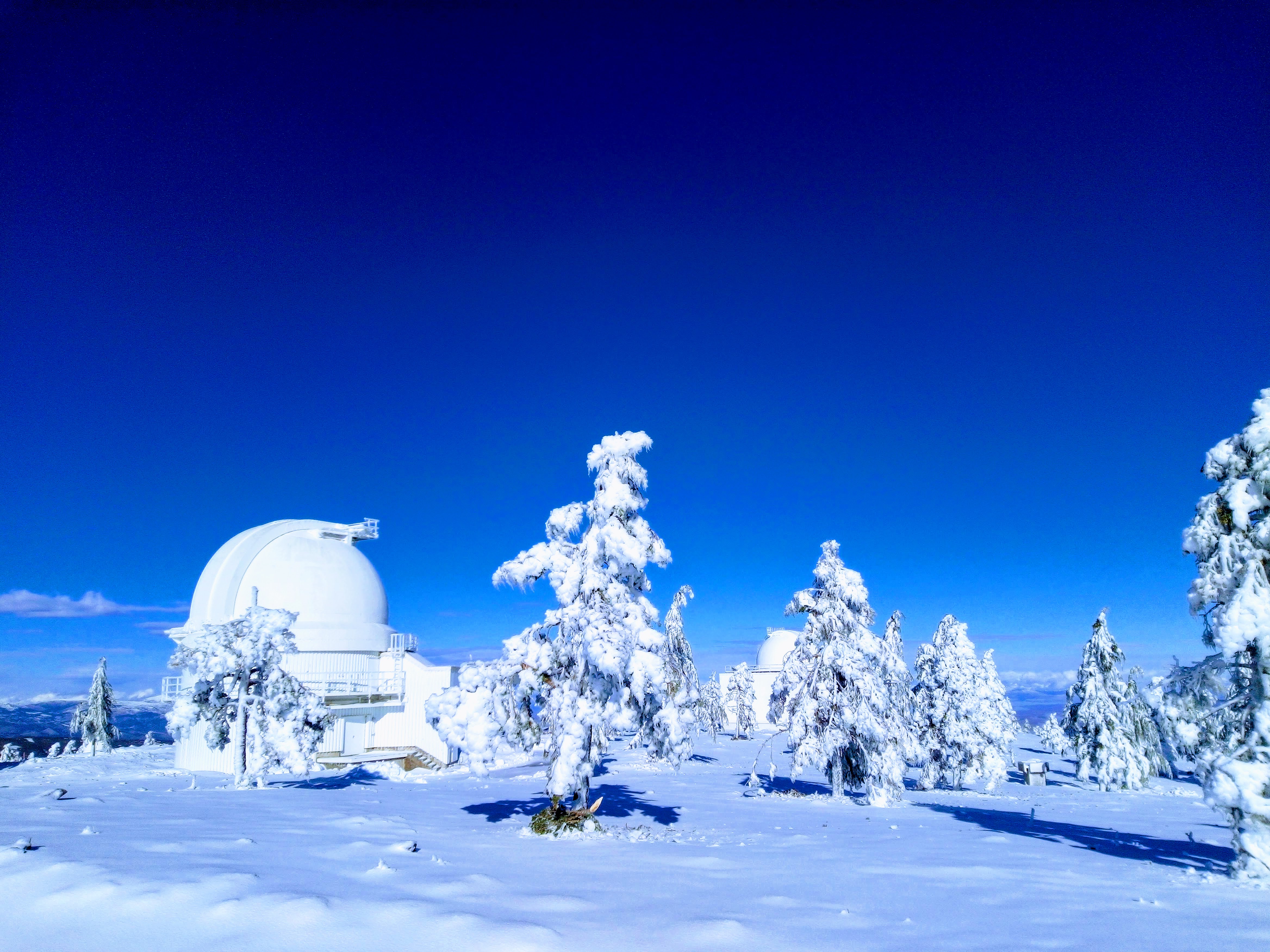 Calar Alto Almeria snow