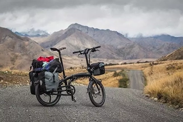 bicicleta plegable montaña