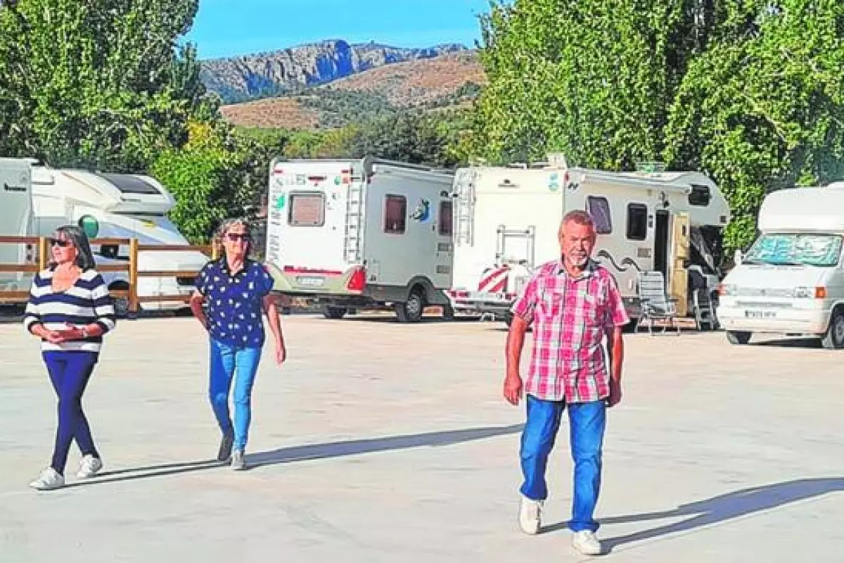 La localidad murciana de Caravaca de la Cruz estrena su primera área de pernocta de autocaravanas y campers con 20 plazas