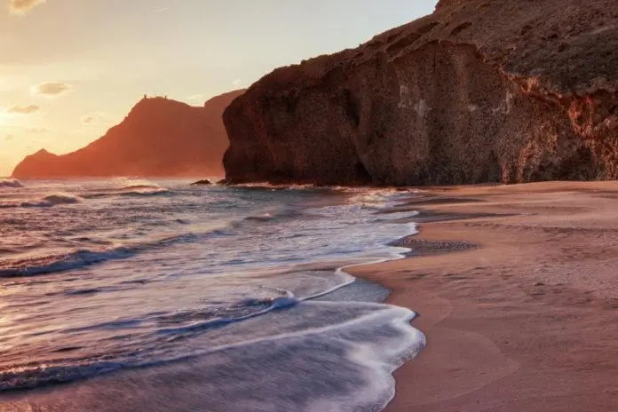 Playa de Monsul, Cabo de Gata Playa de Monsul, Cabo de Gata